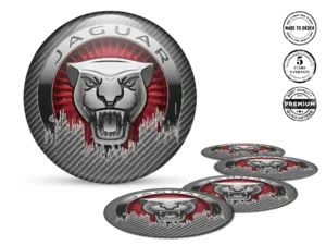 Jaguar Adesivo Silicone Logo Decalcomania Ruota Lusso X